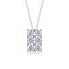 S925 Necklace Moissanite Pendant Collarbone Chain Panyu Neck Chain