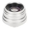 35mm Manual Focus Lens F1.6 C Mount Large Aperture Manual Focus Prime Lens for Mirrorless Cameras