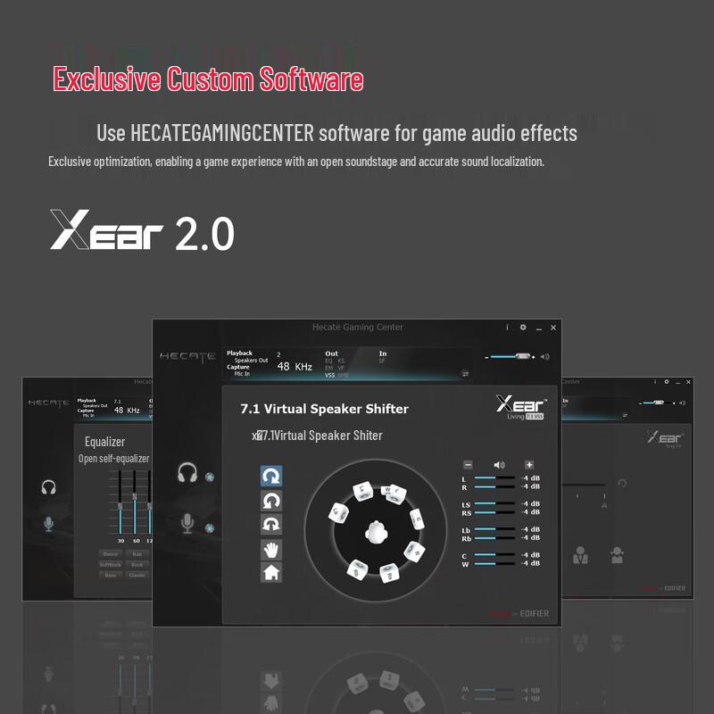 Edifier Игровая гарнитура HECATE G3 USB 7.1