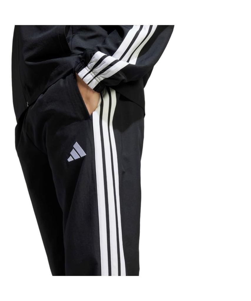 Adidas Тканый спортивный костюм Черный Размер M Мужской Комплект с 3 полосками, (KQI91) (JI8849),