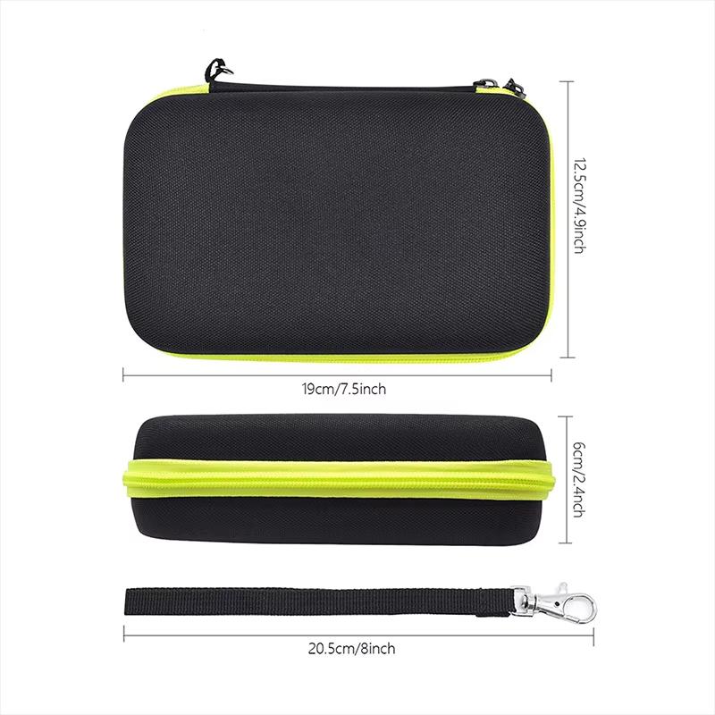 For Philips One Blade Shaver Razor Holder Storage Bag Men Electric Shaver Carrying Case Shockproof Hard Travel Storage Bag