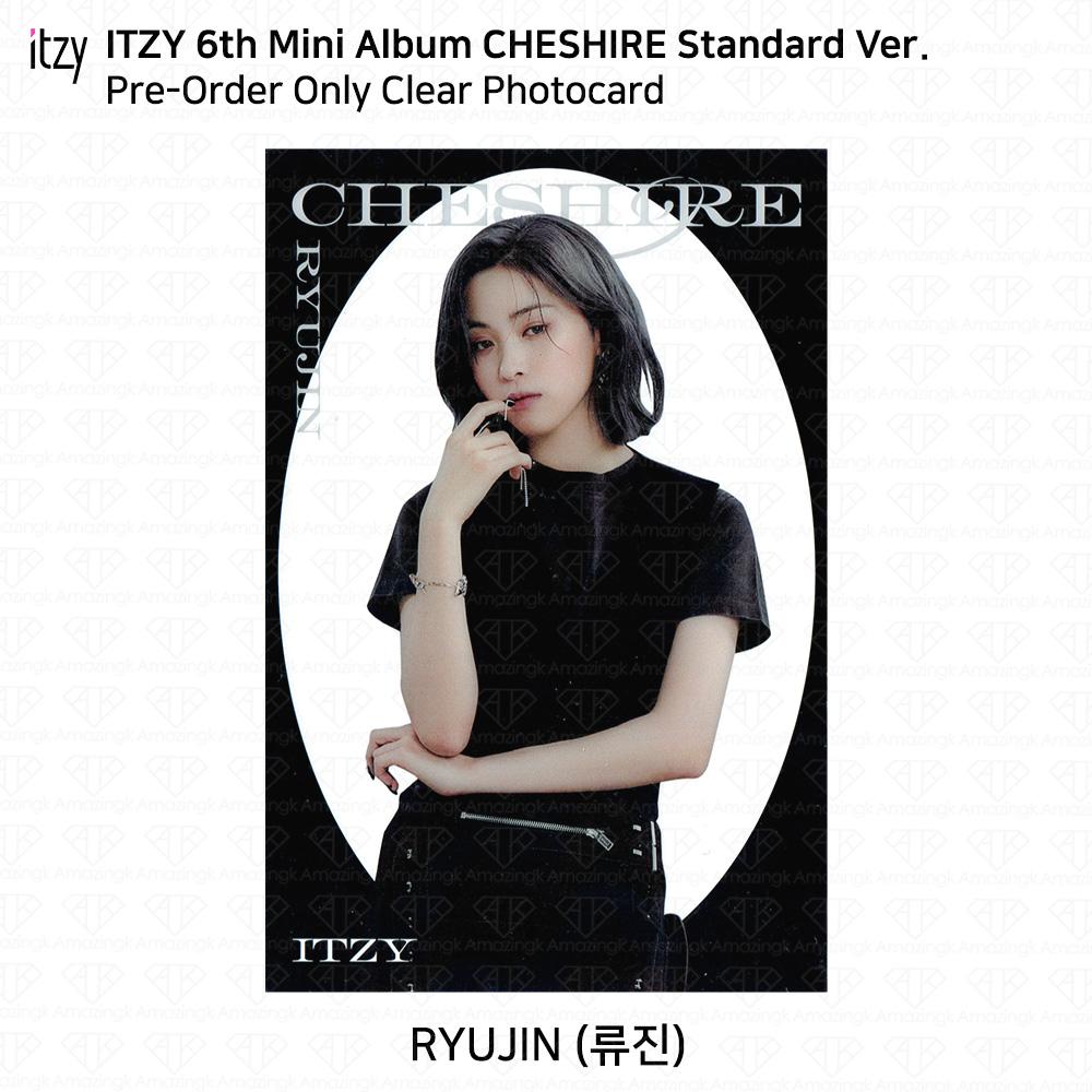 ITZY 6th Mini Album Cheshire Official Photocard Clear Card Neon 4cut Film KPOP