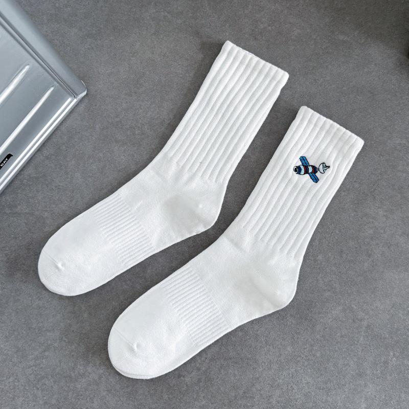 Cityboy Space Planet Mid-Calf Socks for Men & Women - Trendy West Coast Skateboarding Street Style