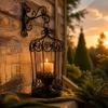 European Style Hanging Candlesticks Retro Wall-Mounted Candle Holders  Party Decor