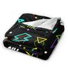 FNAFS At Freddy's Horror Blanket  Camping Flannel Throw Blanket For Outdoor Soft Design Quality Bedspread Birthday Gift