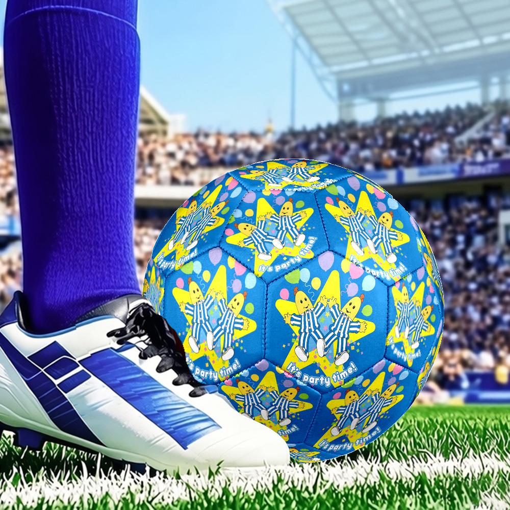 Bananas In Pyjamas Classic Size 5 Soccer Ball, Suitable for Training and Matches, High-Elasticity, Wear-Resistant Material Gift for Fan