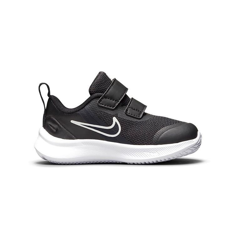 Nike Кроссовки для малышей Star Runner 3 TD Черный Темно-дымчато-серый Белый DA2778-003