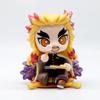 Demon Slayer Pvc Figure Series With Birth Flower Themes For Home Decor And Fans