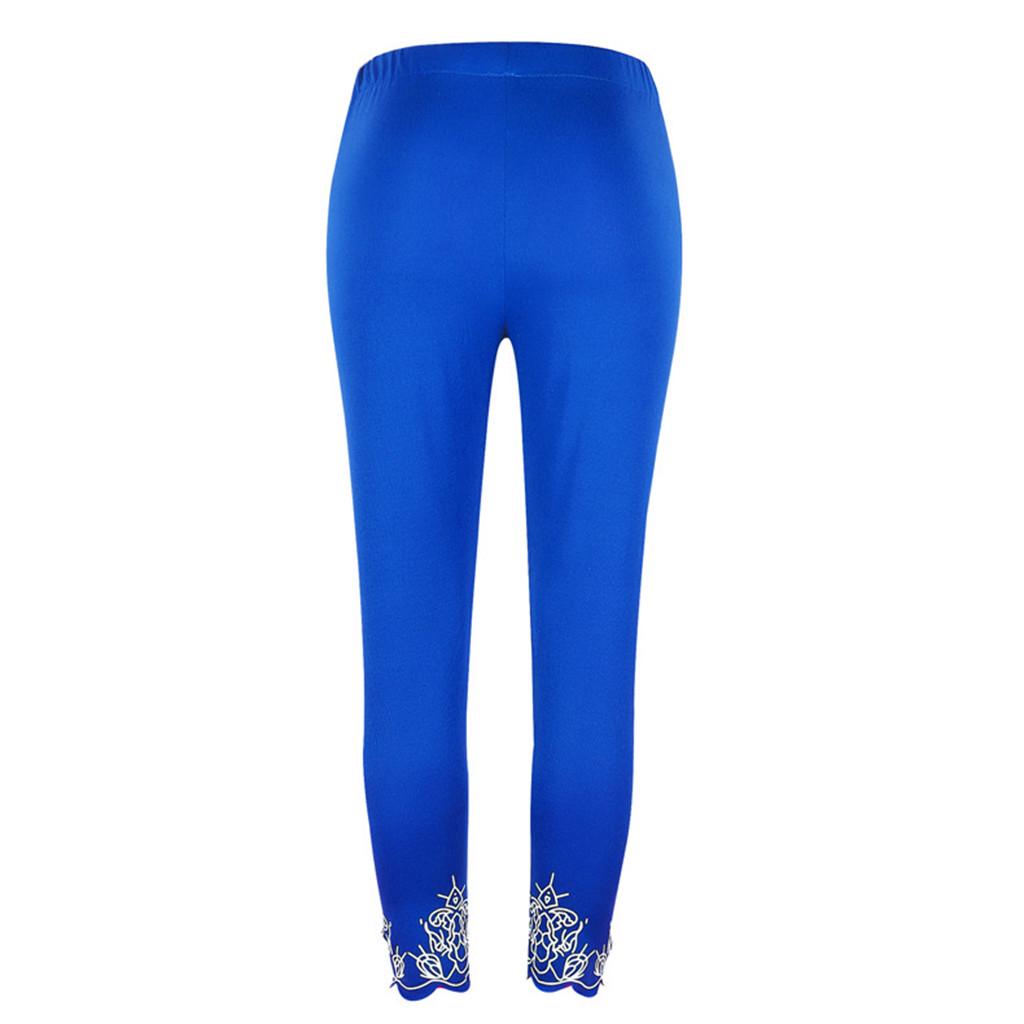 Женские спортивные брюки для йоги с принтом для тренировок со средней талией, эластичные леггинсы для фитнеса