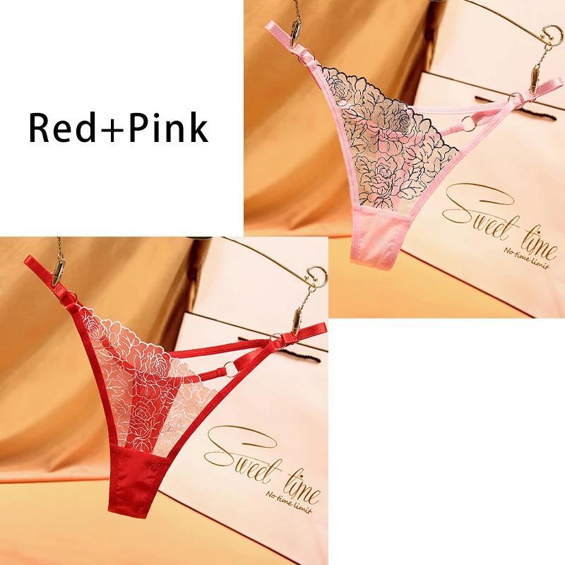 Dulasi Модные брюки-стринги с вырезом на талии и изысканной вышивкой, регулируемый пояс для женского нижнего белья 2271