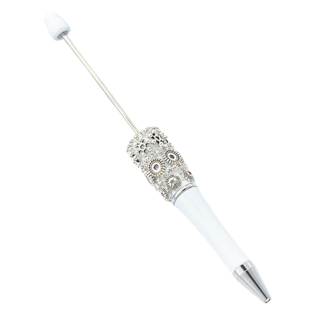 Творческая шариковая ручка с бисером 1,0 мм Канцелярская ручка Гладкая ручка для письма Ручка для подписи Ручка с бисером своими руками Школьные принадлежности