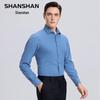 Shanshan Мужская рубашка с длинным рукавом из тенсела и модала
