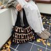 Ethnic Tassel Small Square Bag: Versatile, Large-Capacity Women's Shoulder Bag for Simple Vacation Style