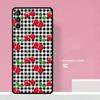 Cherry Pattern Phone Case For Samsung Galaxy S24 S26 Ultra S20 S21 S22 S23 S25 Plus S10 S25 FE Cover Coque