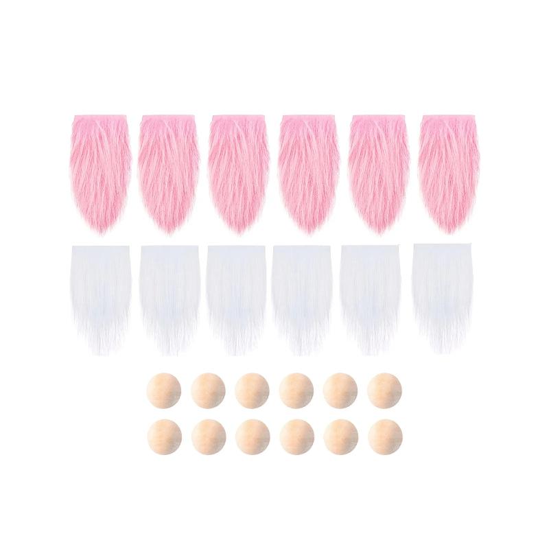 Valentine's Day Gnome Beard Making Costume Kit, DIY Craft Kit for Handmade Projects, Perfect for DIY Crafts