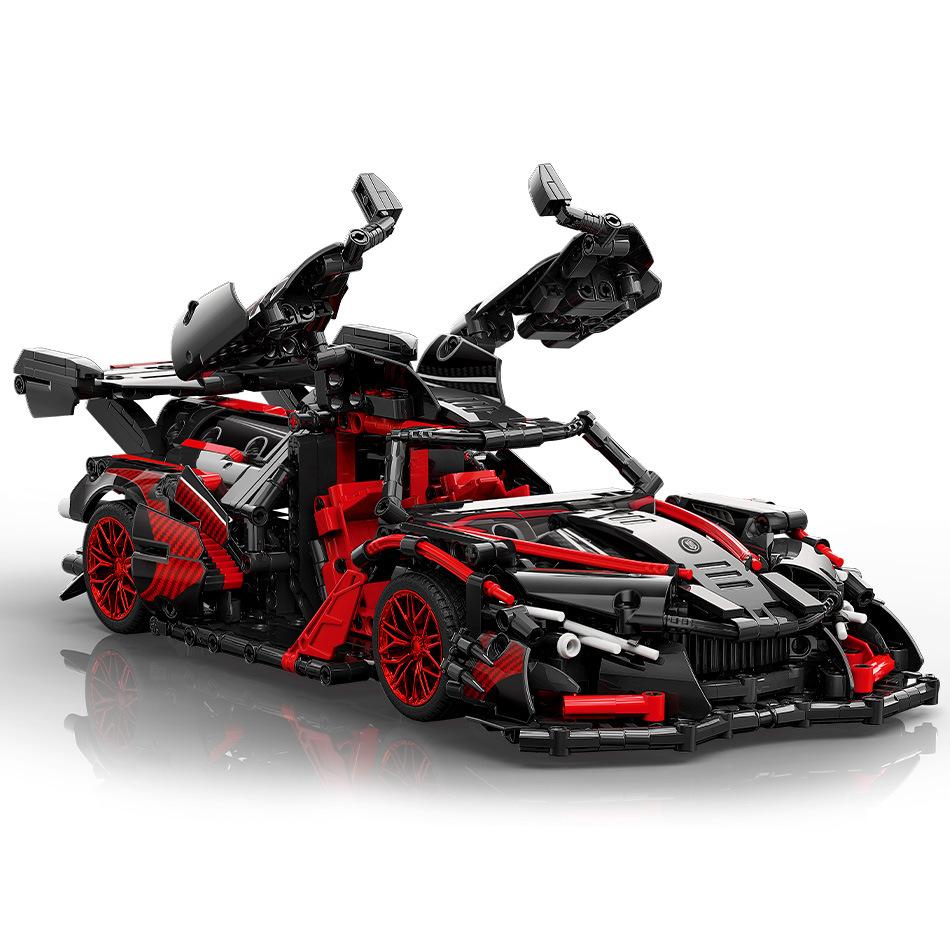 High-Tech MOC 88301 RC Remote Control Gumpert Apollo IE Super Racing Car Model Building Blocks Christmas Toys Birthday Gifts