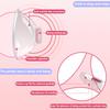 Three head suction vibrating nipple breast pump female tongue licking massage masturbator for women pleasure