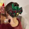 Рождественские креативные подарки колокольчик бант плюшевый зажим для захвата осень и зима большая акула модные головные уборы аксессуары женские модные подарки