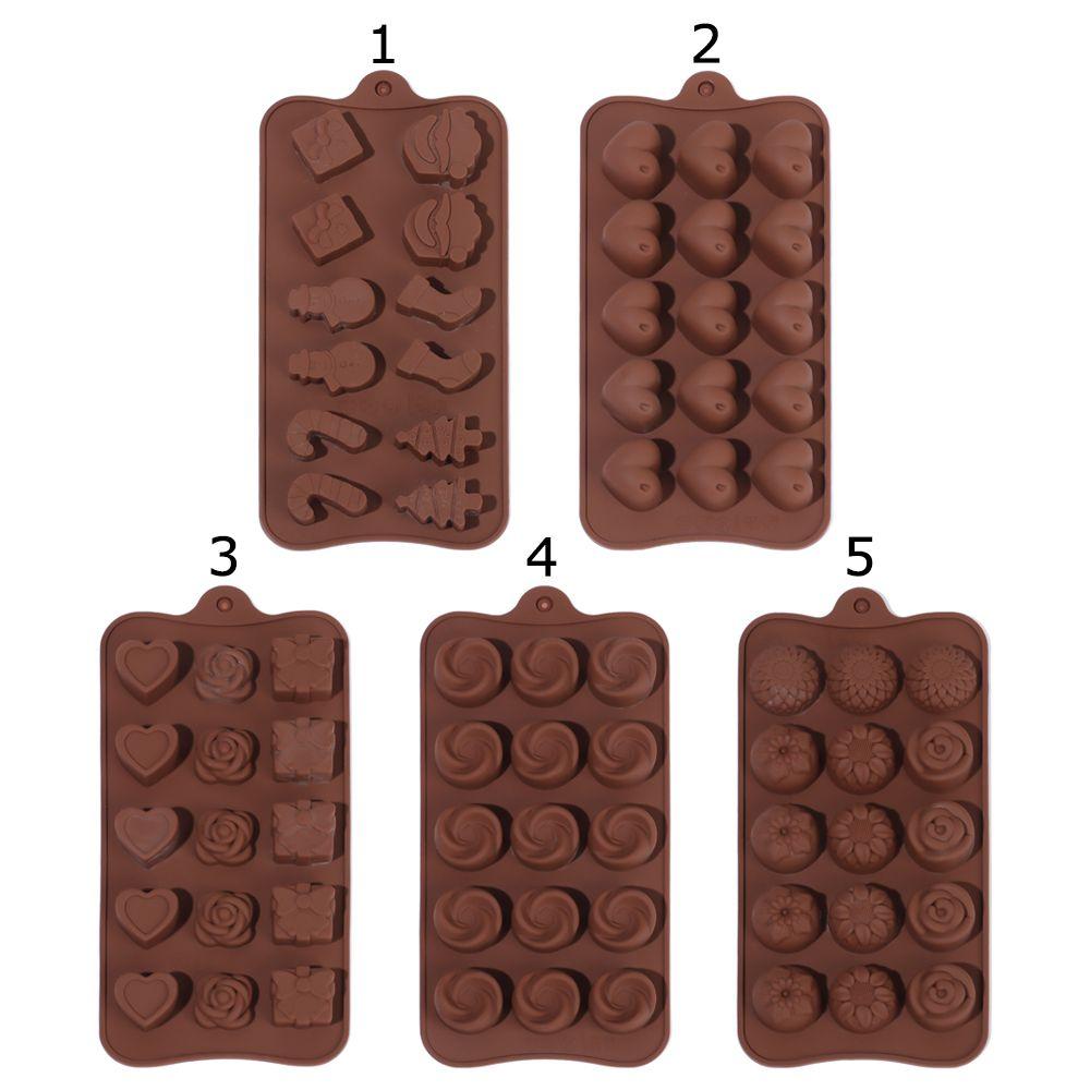 Cake Decoration Baking Tool Jelly Cake Mold DIY Fruit Ice Chocolate Mold Silicone