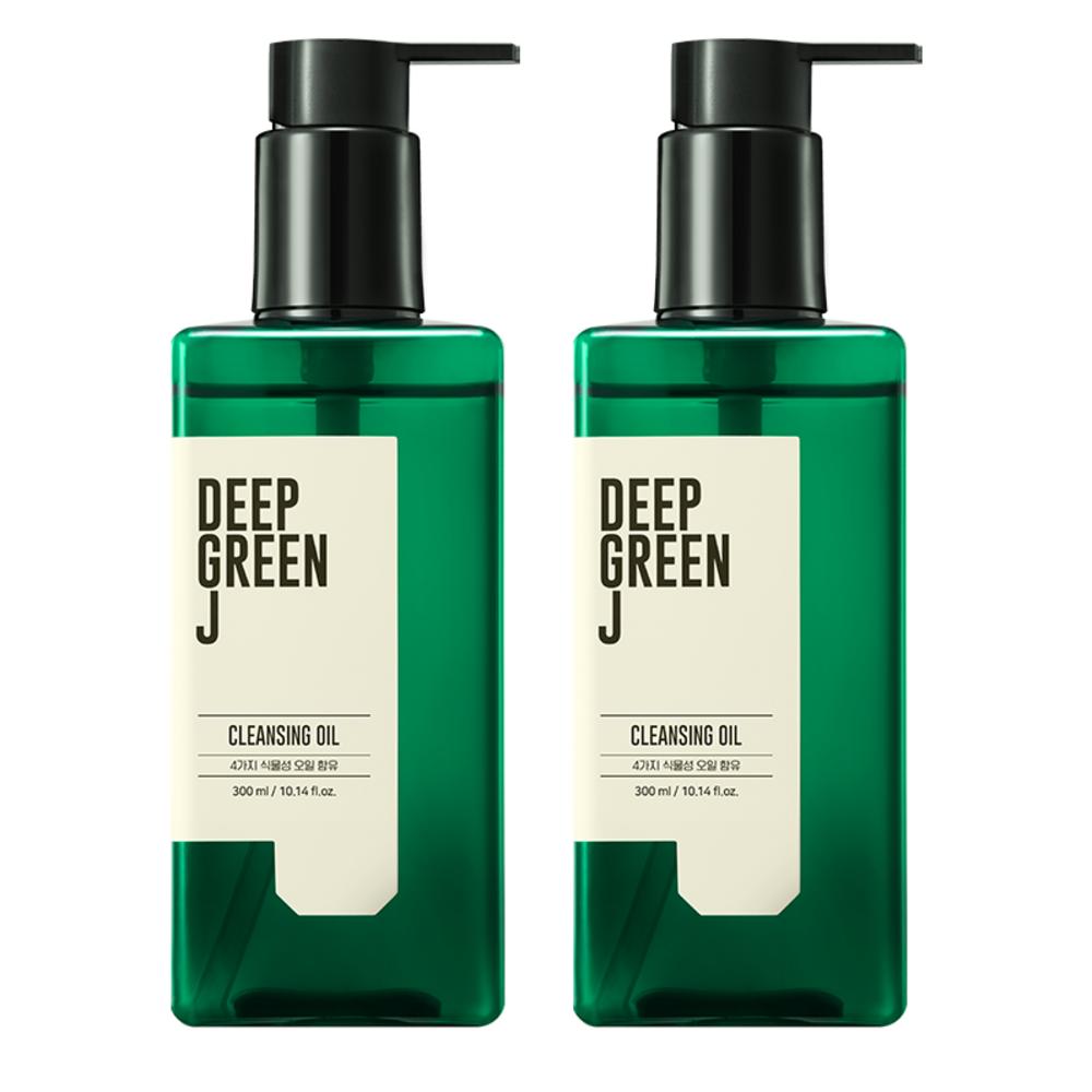 Очищающее масло Deep Green J Vegan Perfect, 300 мл, 2 шт.