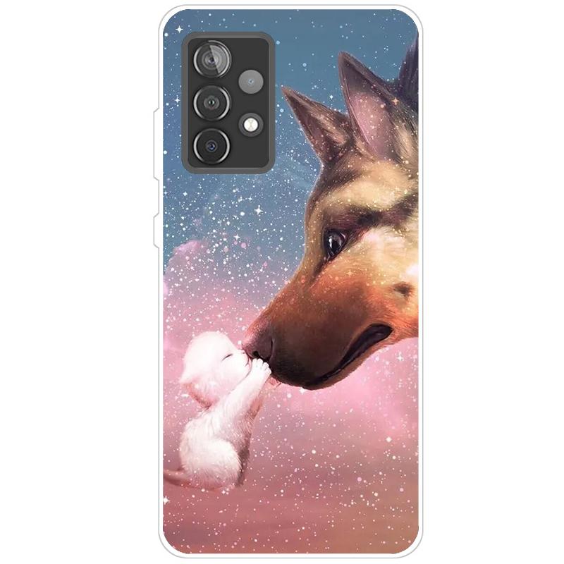 Для чехла Samsung A52s 5G противоударный мягкий силиконовый чехол из ТПУ для Samsung Galaxy A52s 5G чехлы для телефонов A52 S милый мультфильм