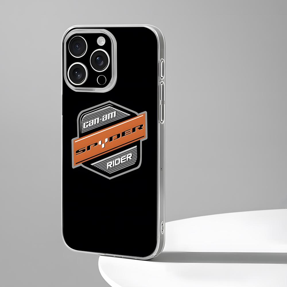 Чехол для телефона Can Am Can-am Team Новый для IPhone 16 15 14 12 13 11 Pro Max Mini X XR XS Plus Черный Силиконовый Прозрачный Чехол