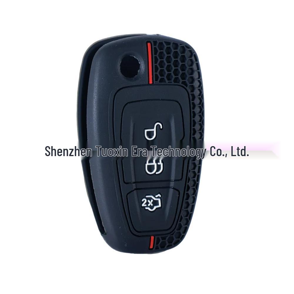 Силиконовый чехол для ключа Ford для Focus, Kuga, Mondeo, Fiesta