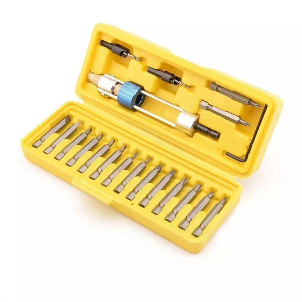 High Speed Steel Screwdriver Tools Durable Drill Bits Storage Box Drill Driver Socket Bit