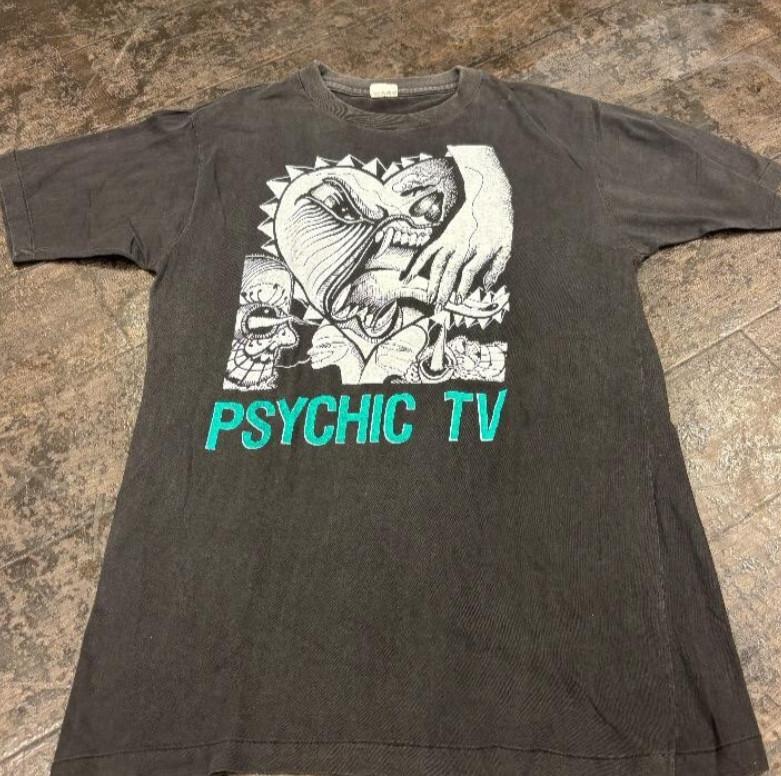 Rare Psychic TV band Album Unisex Tee Shirt S-5XL BT413