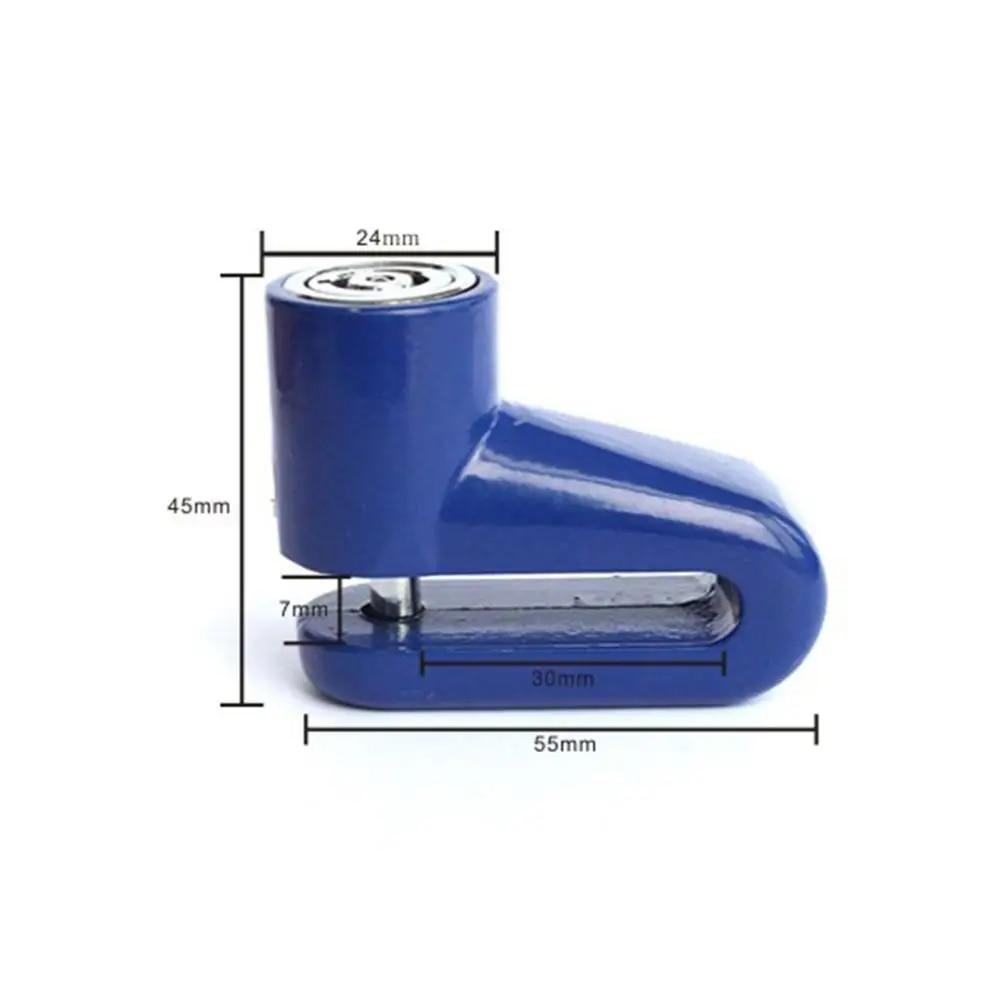 Замок мотоцикла, защита от кражи, велосипед, мотоцикл, замок дискового тормоза мотоцикла, защита от кражи для безопасности скутера