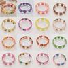 Hand Ring Cartoon Fruit Acrylic Bangle Exaggerated Wide Bracelet  Jewelry Accessories