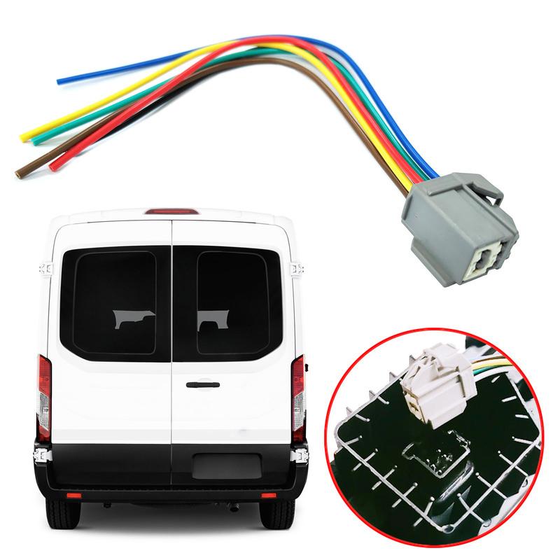 2 шт. Для Ford Transit Custom Tourneo Mk8 Mk9 2014 - 2025 Задний фонарь Разъем жгута проводов Вилка Жгут проводов Предварительно подключенный 1829122