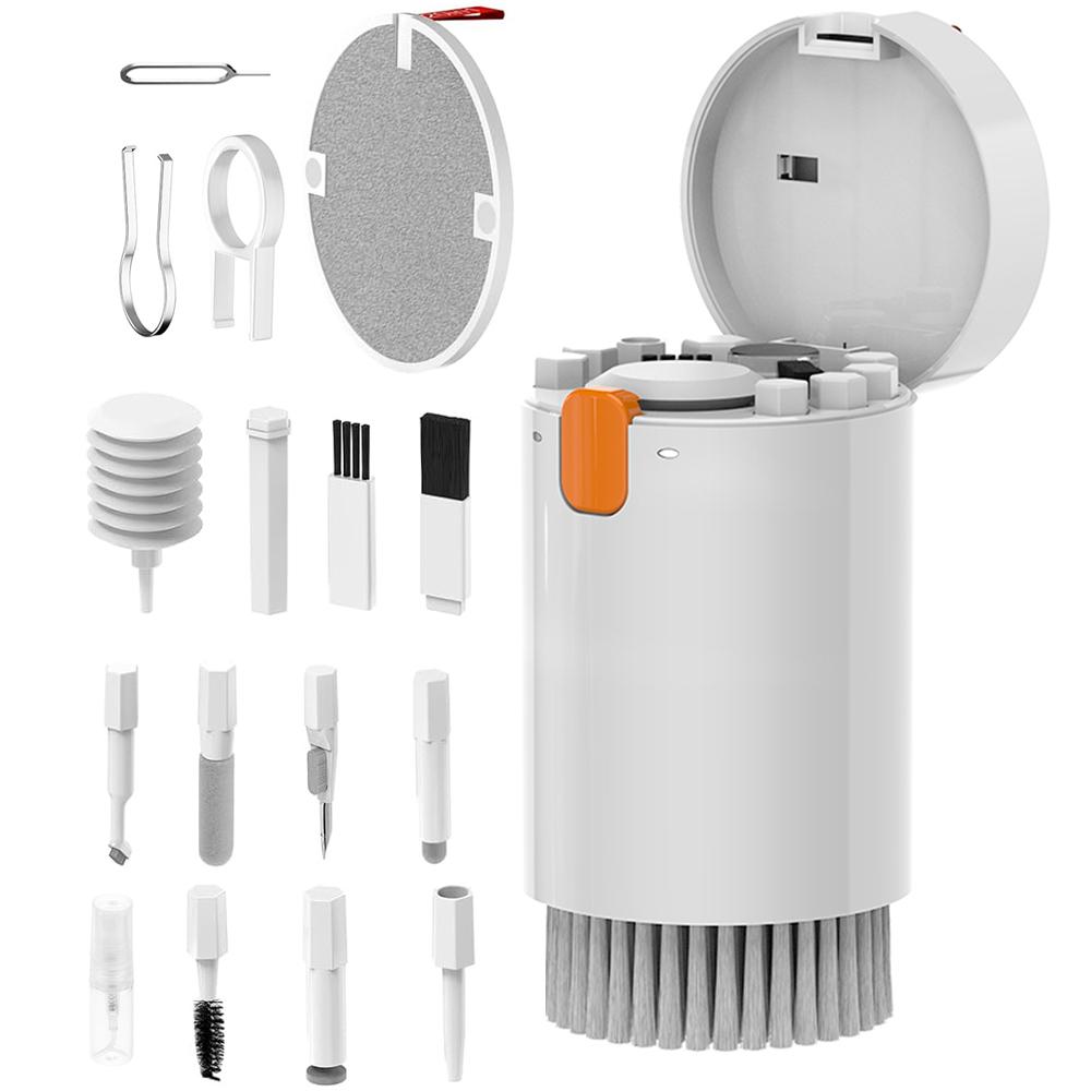 20 in 1 Multifunctional Electronics Cleaning Kit with Storage Box for Cameras Lens Earphones Phones Keyboard Laptop