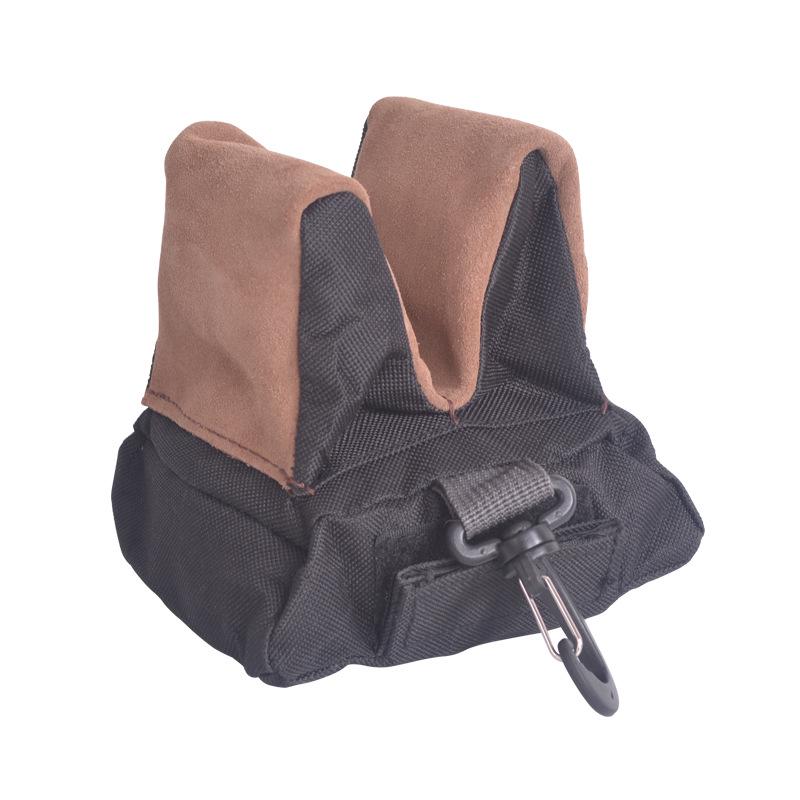 Камуфляжная уличная подставка для оружия из коровьей кожи, тактический мешок с песком для стрельбы и для военных энтузиастов