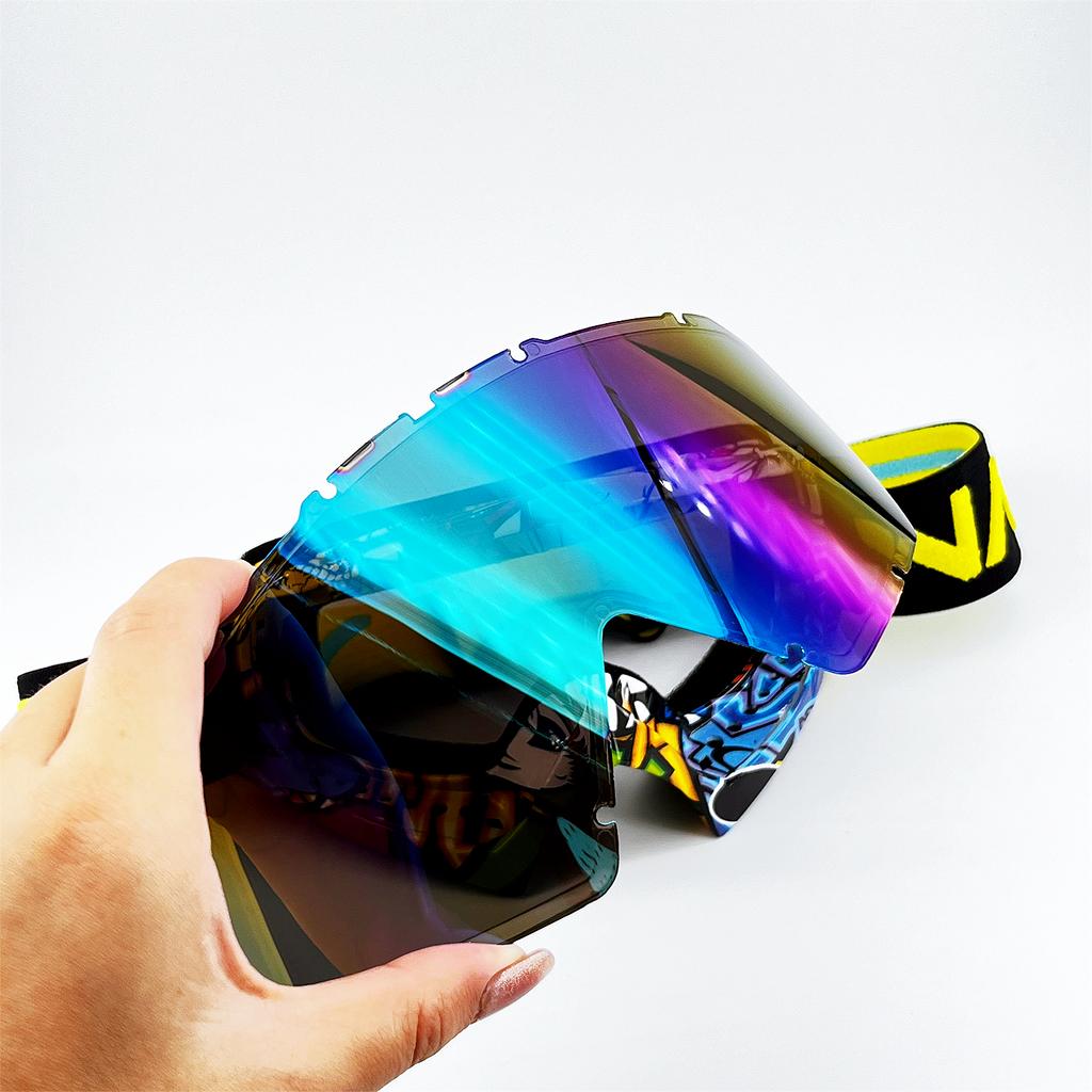 NAFEIB Очки для мотокросса Мужские очки для мотоциклистов Очки для езды на велосипеде Женские солнцезащитные очки для мотокросса Аксессуары для мотоциклов