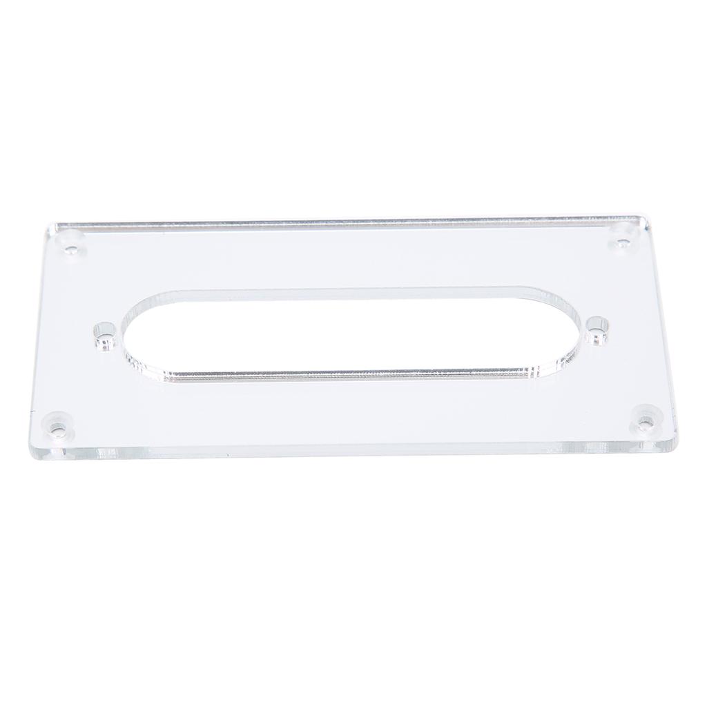 Guitar Pickup Cover Acrylic Frame Mounting Ring Accessory Replacement for Electric