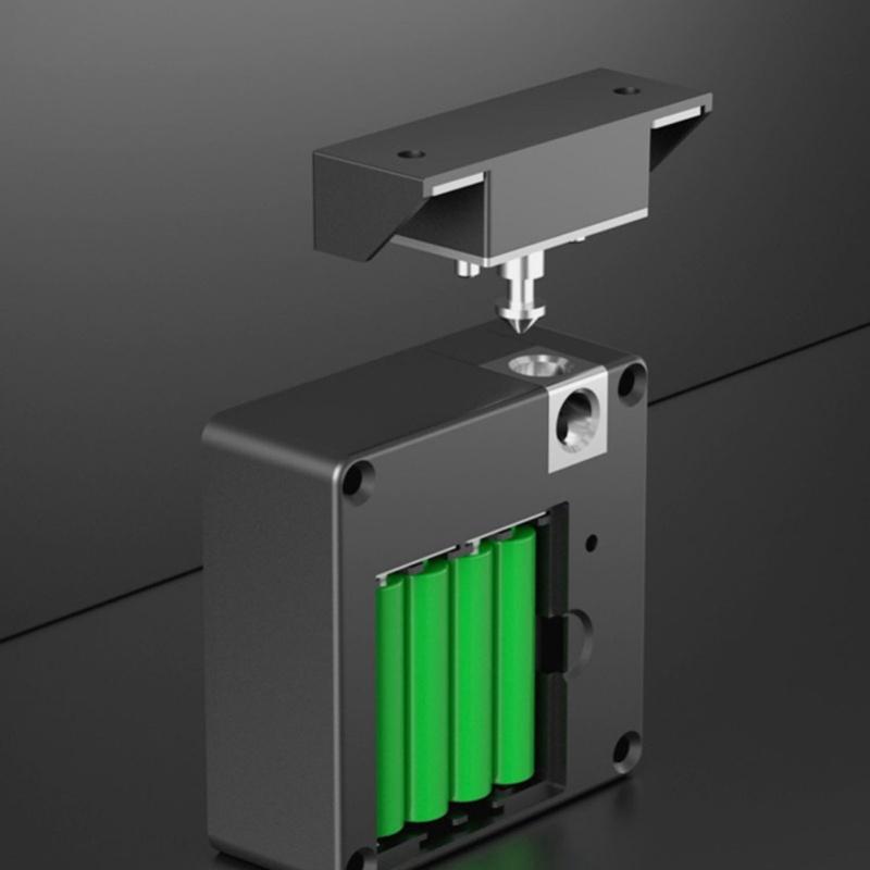 Hidden NFC Lock Electronic Drawer Locks Invisible Cabinet Lock Punch Free For Pantry Secret Shelf Locker Shoe Closet