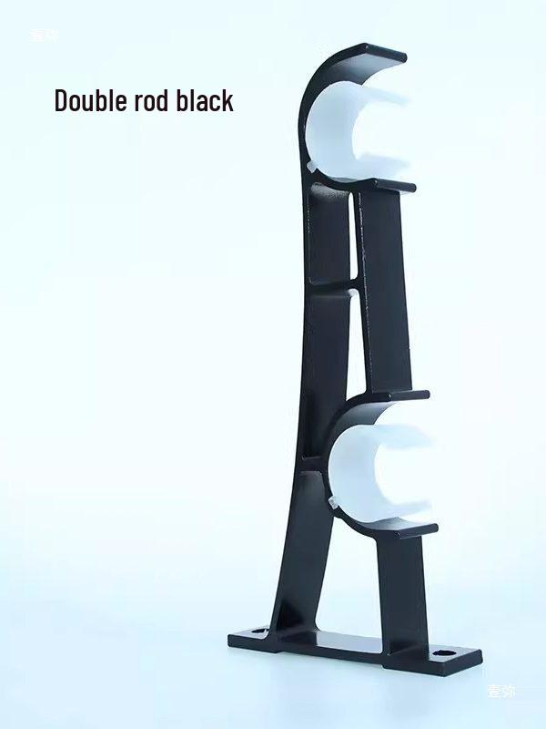 Thick Aluminum Alloy Double Curtain Rod Bracket