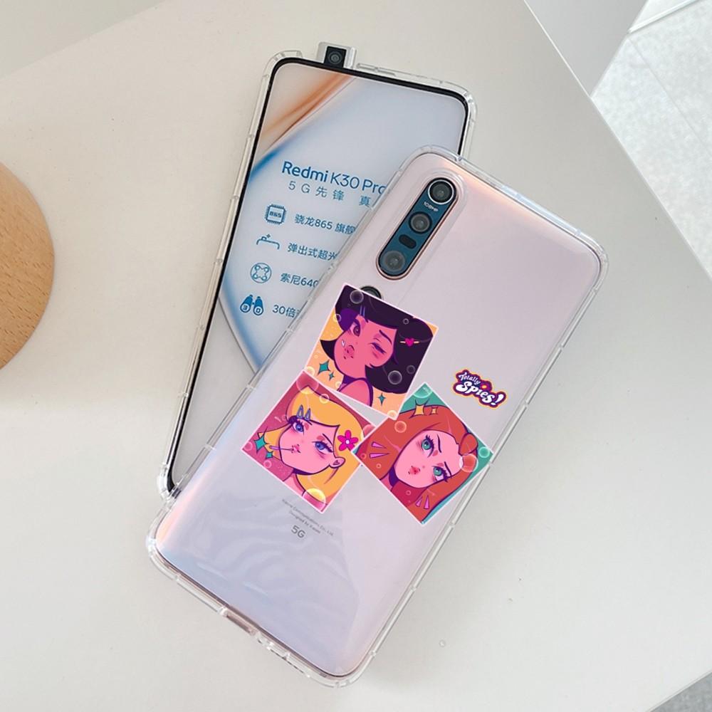 Totally Spies Phone Case For Samsung S 20 21 22 23 for Redmi Note7 8 9 10 for Huawei P20 30 40 Clear Case