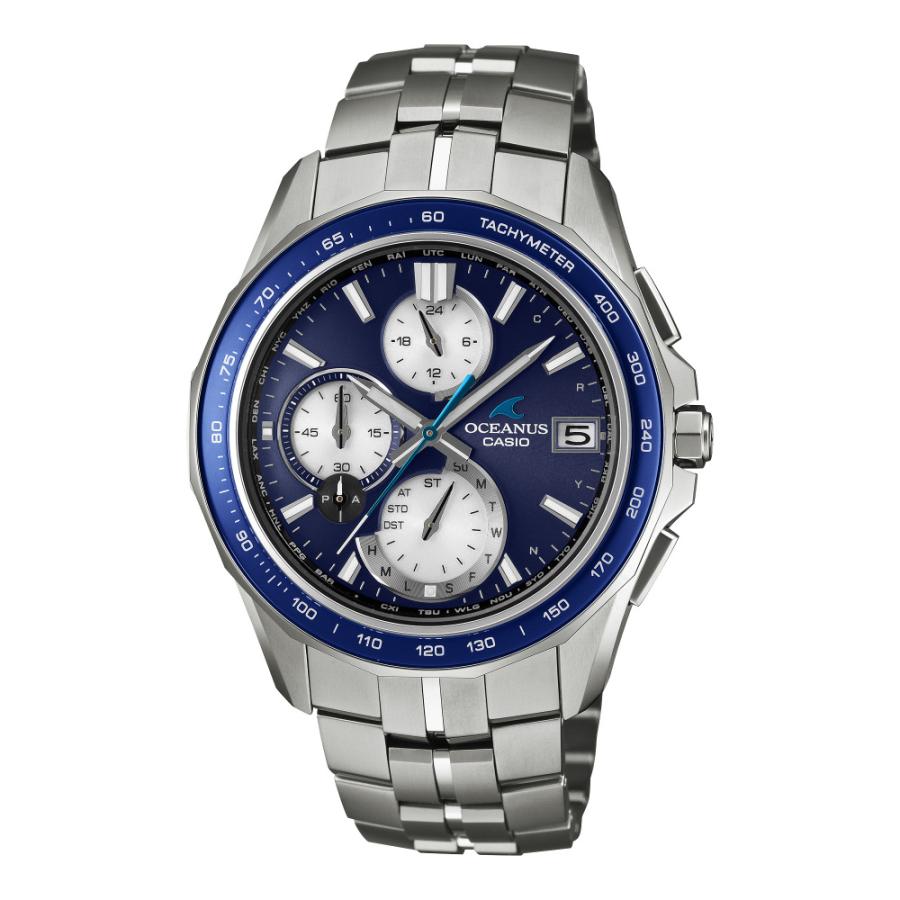 Casio OCEANUS Manta S7000 OCW-S7000F-2AJF Blue Dial Watch