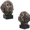 Newfoundland, Newfs, Newfies - Dog Statue, Bust On Stone Base, Sculpture, Trophy for Dog Show by Brand