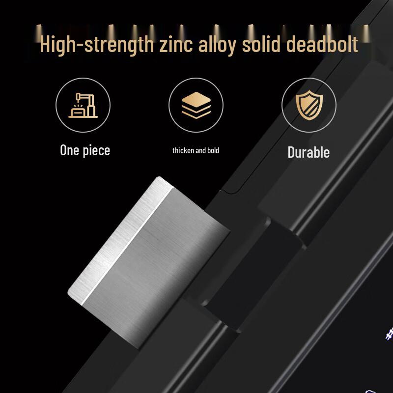 Умный Bluetooth-замок для стеклянной двери Comet с отпечатком пальца, китайская вилка (адаптер в комплекте)
