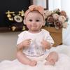 KEIUMI Кукла-реборн 18 дюймов, мягкий силиконовый винил, 3D-кожа с видимыми венками, как у настоящего новорожденного, подарок на день рождения для девочки