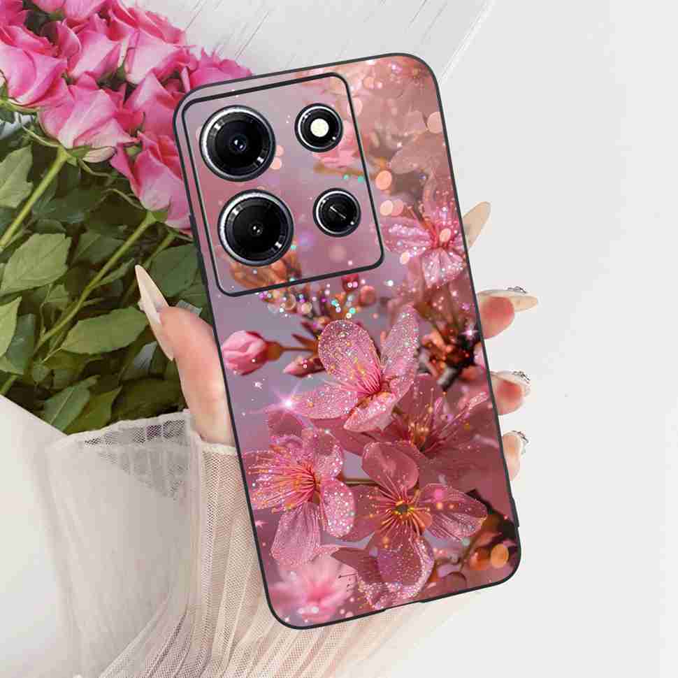 Чехол для телефона Infinix Note 30i X6716 Стильный окрашенный чехол для Infinix Note30i Note 30i Мягкий силиконовый ударопрочный чехол Fundas
