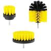3pcs Drill Brush Attachment Set Power Scrubber Brush With Drill Scrub Brush For Cleaning Showers Tubs Bathroom Tile Grout Carpet