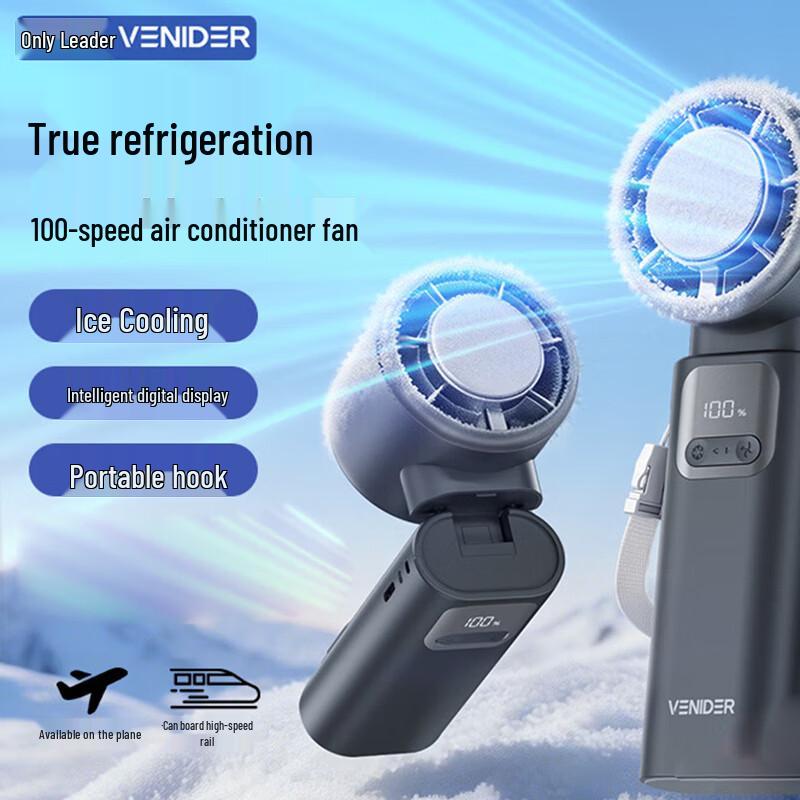 VENIDER Ultra Portable Handheld Cooling Fan