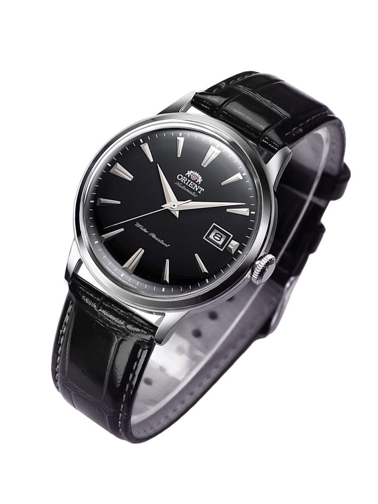 Мужские механические часы с белым циферблатом, корпус из нержавеющей стали с кожаным ремешком, подходят для бизнеса и повседневной носки. Элегантный подарок для мужчин FAC00005W0