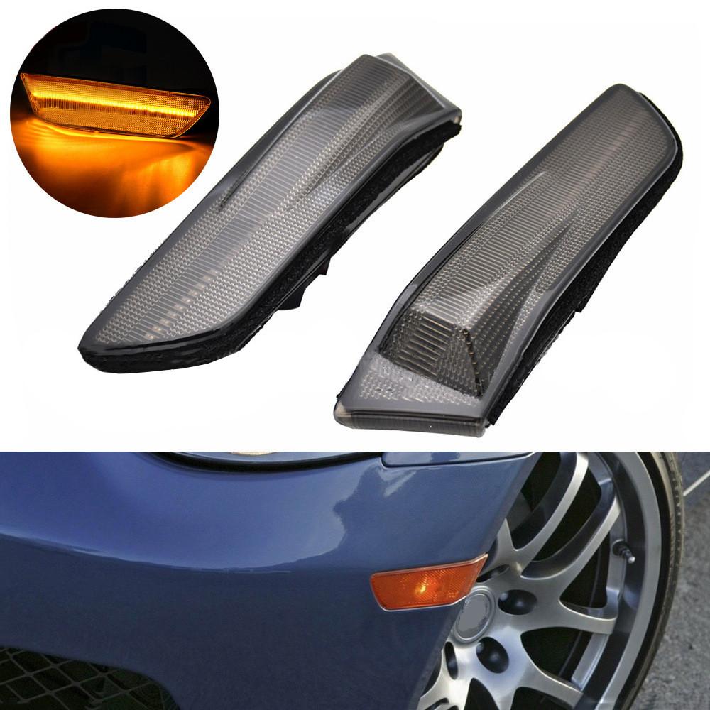 Светодиодные боковые габаритные огни для Infiniti G35 купе 03-07 с последовательным переключением