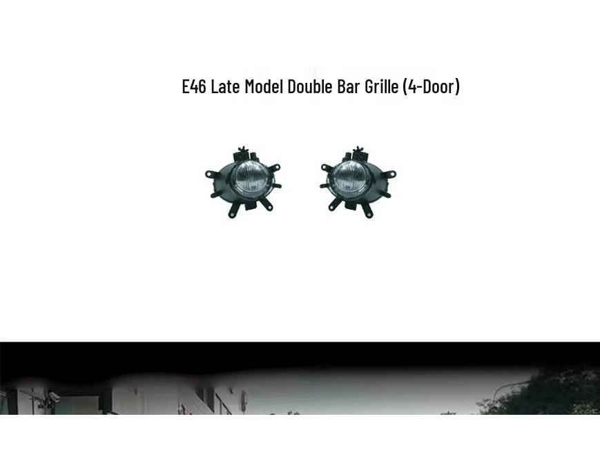 BMW 3 Series E46 Modified MT Front Bumper Kit Fog Lamp & Grille Accessories