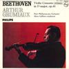 LP Record ARTHUR GRUMIAUX(VIOLIN)/ALCEO GALLI - Beethoven/Violin Concerto In D Majo SFL7967 VICTOR - Japan Classical Used